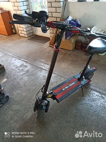 Самокат взрослый электрический новый