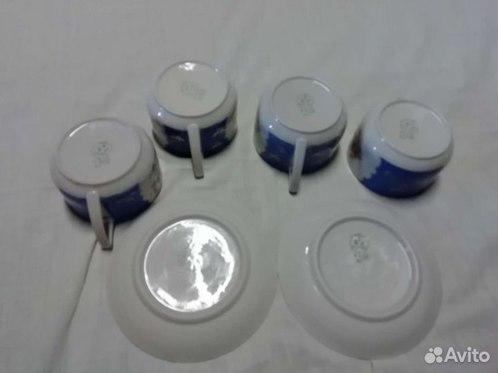 Чашка с блюдцем фарфор СССР