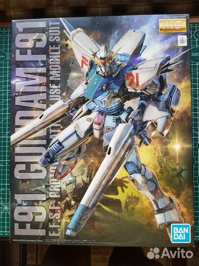 Bandai MG 1/100 Gundam F91 Ver.2.0