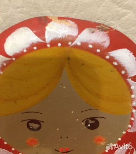 Вешалка Матрешка Ручная роспись СССР