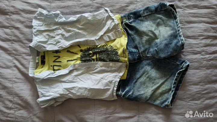 Пакет одежды для мальчика 80 размер