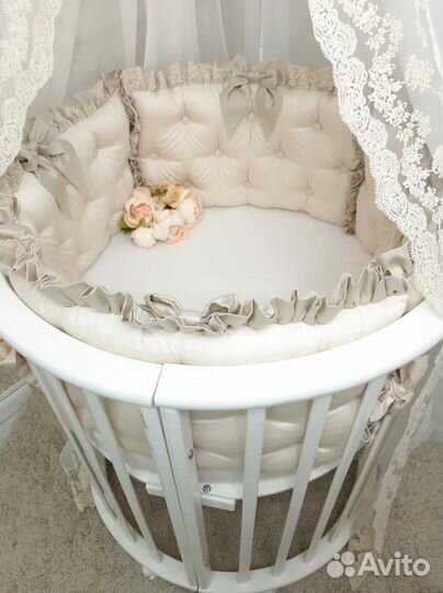 Бортики в детскую кроватку