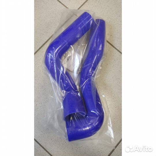 Патрубок ГАЗель Next радиатора комплект 2шт. синий