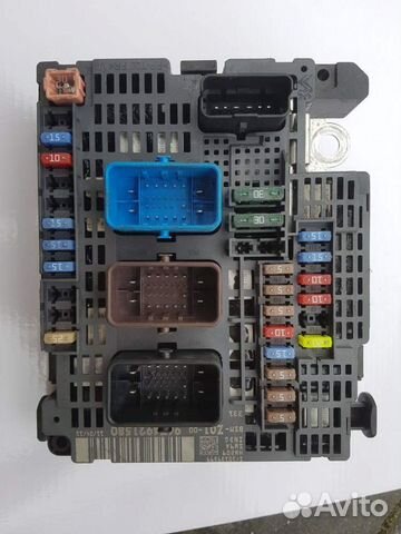 блок предохранителей ситроен берлинго б9