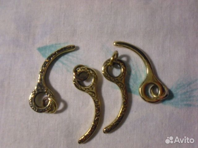 Парашютная шпилька сувенир из бронзы - подвеска