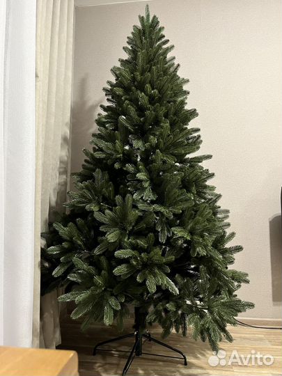 Ель premium искусственная литая 210 см