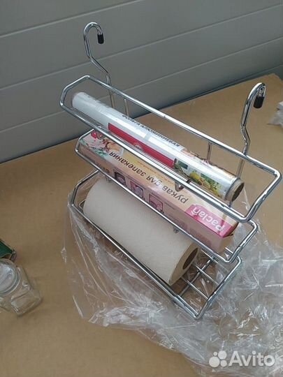 Полка кухонная навесная на рейлинг новая