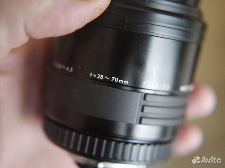 Sigma pentax 28-70mm f 3,5-4,5 автофокус