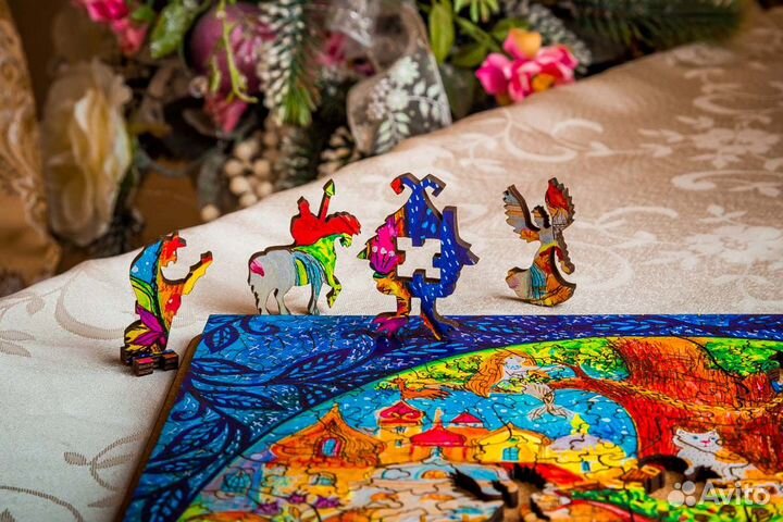 Деревянные пазлы