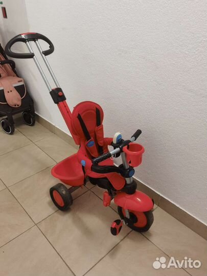 Велосипед smart trike с ручкой