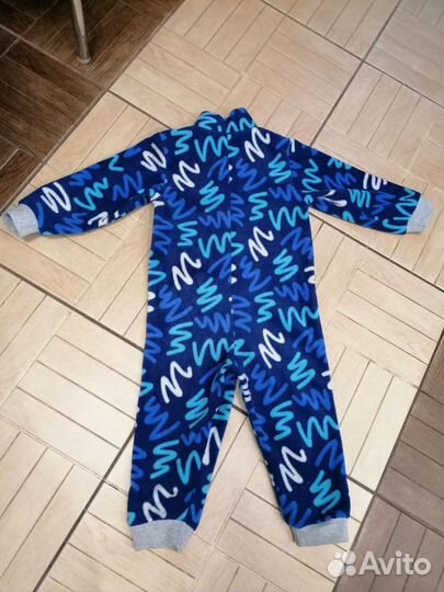 Флисовый комбинезон