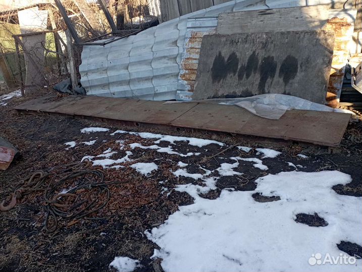 Сходни трапы аппарели бу