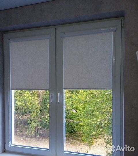 Рулонные шторы на окна и балкон