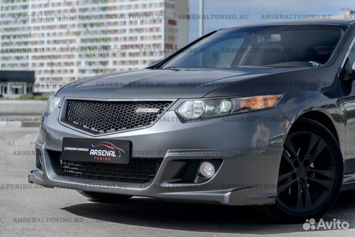 Накладки на фары (длинные) Honda Accord 8