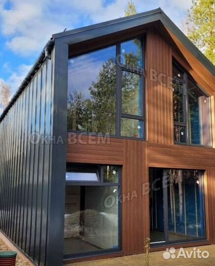 Остекление окон и балконов пвх