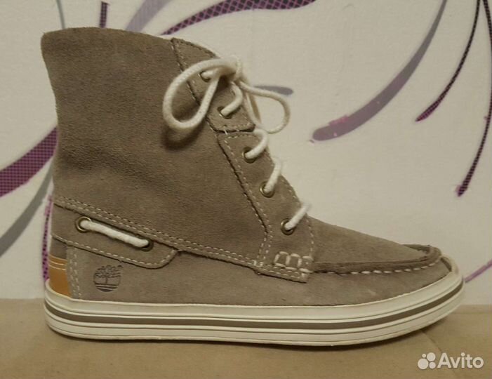 Топсайдеры высокие Timberland