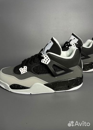 Кроссовки Air Jordan 4 Retro Fear Pack Люкс