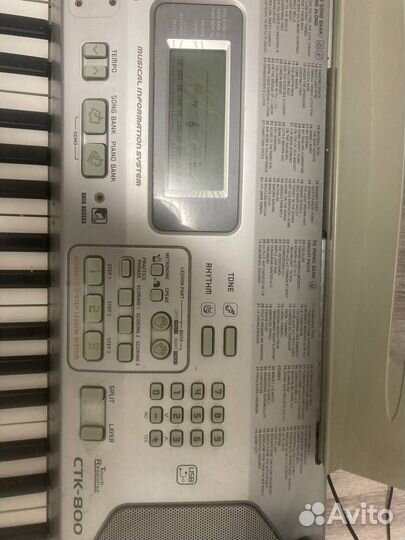 Синтезатор casio ctk 800