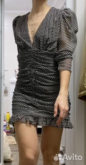 Короткое платье zara