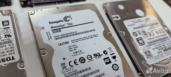Жесткие диски HDD для ноутбука и пк 1TB 500GB и др