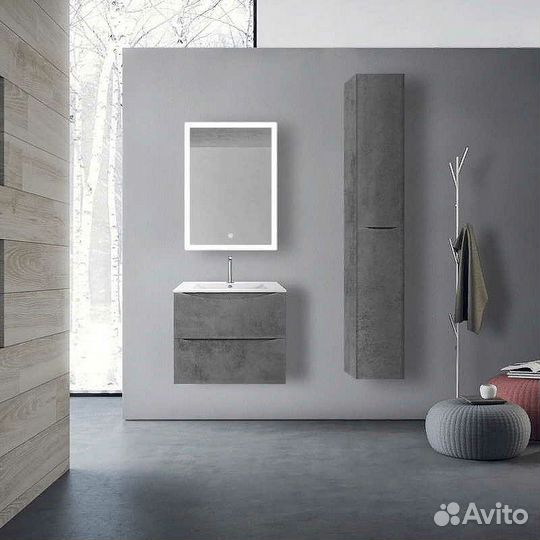 Шкаф пенал Vincea Mia 35 L VSC-2M170BT-L подвесно