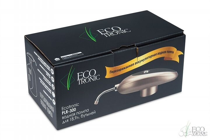 Помпа аккумуляторная Ecotronic PLR-300 black-white