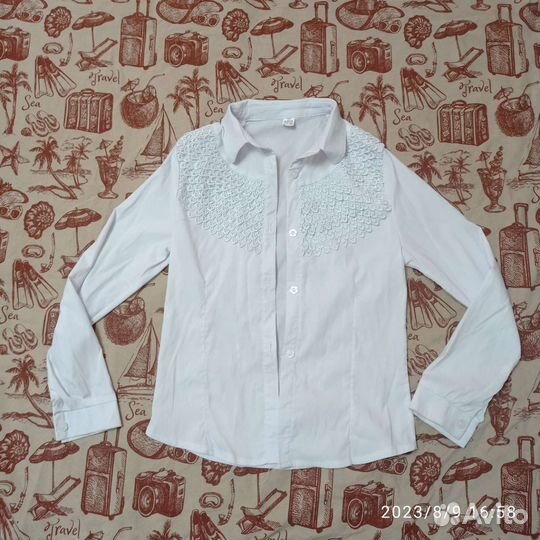 Школьная форма, блузка для девочки