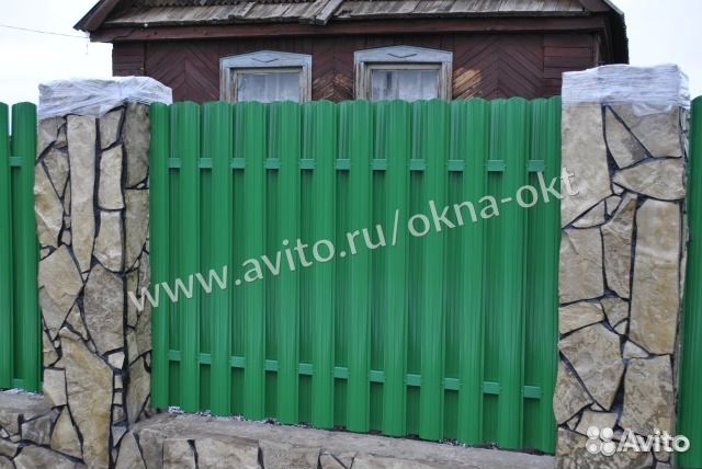 Евро штакетник для забора