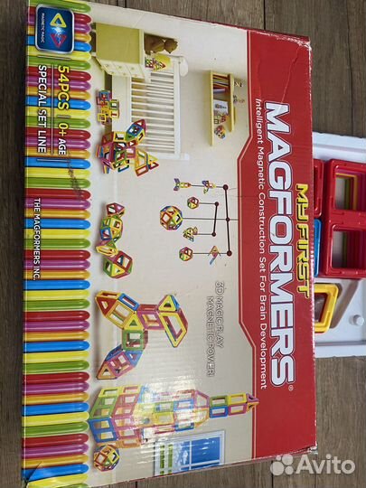 My first magformers 54 pcs конструктор