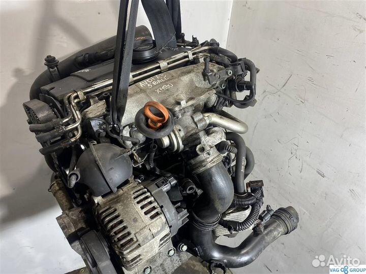 Двигатель BKD Volkswagen Touran рест. 2.0 Дизель