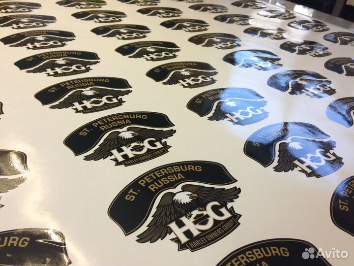 Плоттерная резка наклеек, трафаретов и стикеров