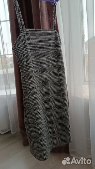 Сарафан школьный трикотажный