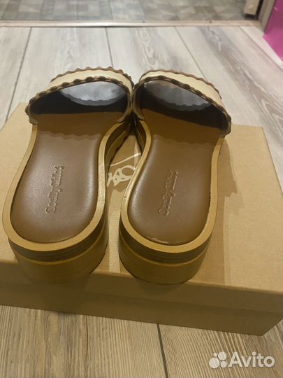 Шлепанцы женские натуральная кожа 39