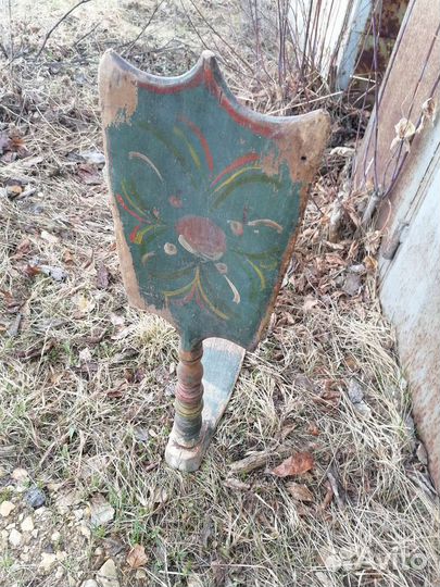 Прялка деревянная старинная