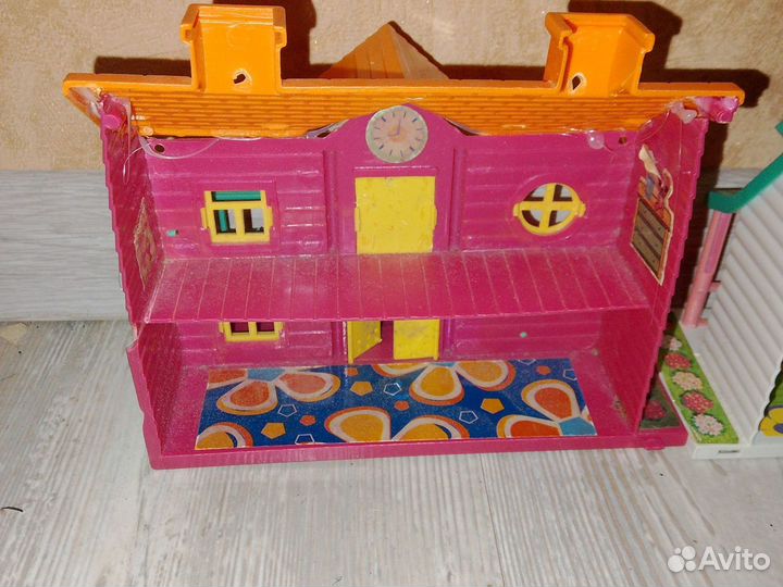 2 мини домика игрушечных