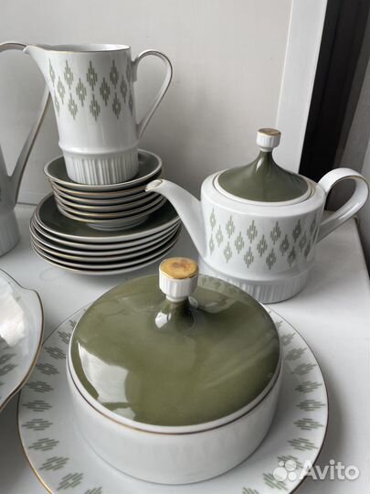 Сервиз чайно-кофейный гдр