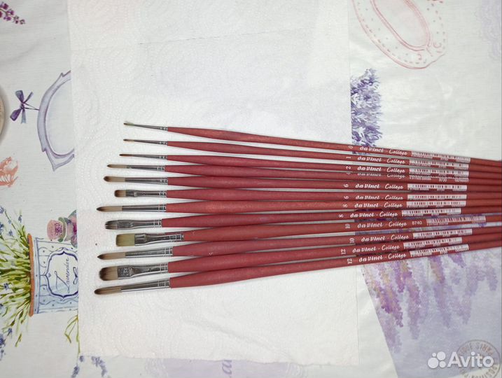 Кисти синтетика круглые Da Vinci