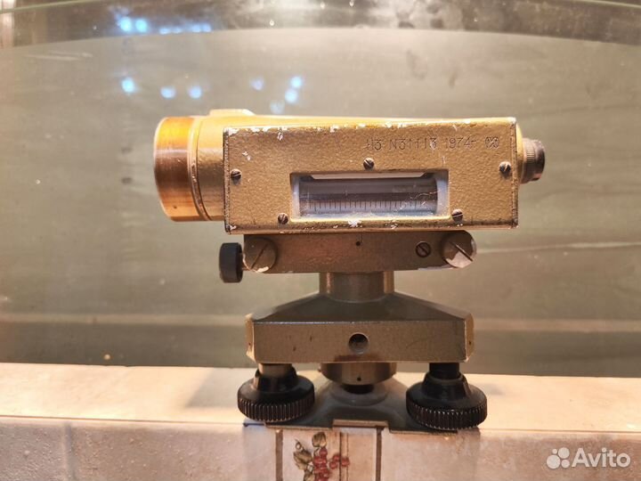 Антикварный Нивелир оптический СССР