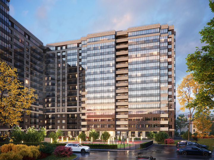 Квартира-студия, 24,9 м², 16/16 эт.