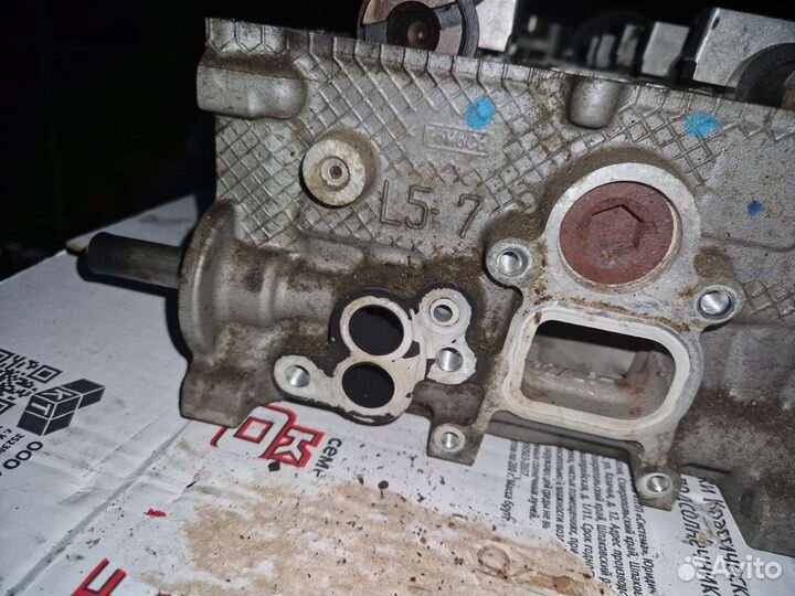 Головка блока цилиндров двс 2.5 L5-VE Mazda 2.5