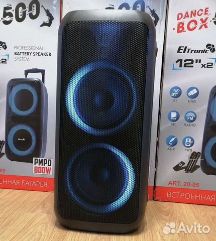 Колонка eltronic 20-11 мощная