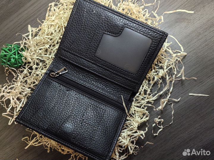 Кошелек мужской кожаный новый