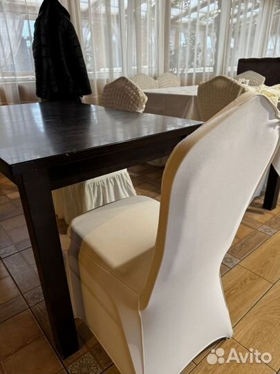 Чехлы на стулья со спинкой