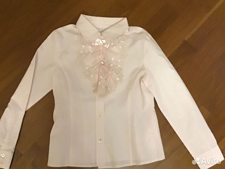 Нарядные блузы в школу 128-140