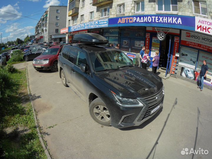 Багажник бокс на крышу Lexus LX (2012-2017)