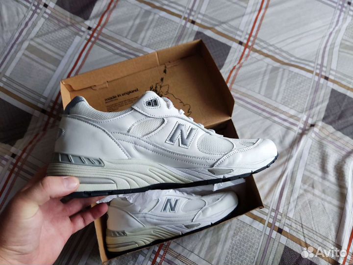 New balance m991whi 46.5eu,12us,11.5uk