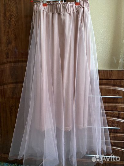 Пышная юбка из фатина женская