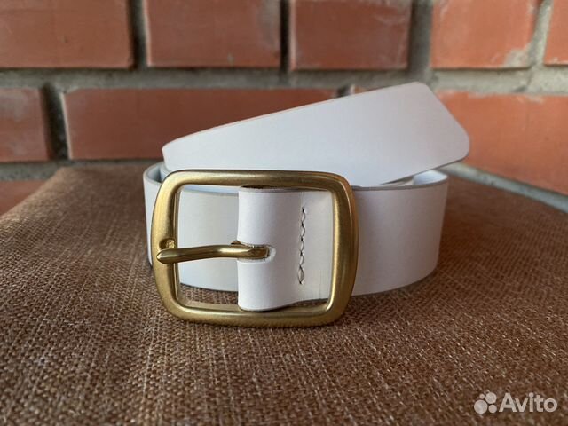 Женский ремень из натуральной кожи ручной работы