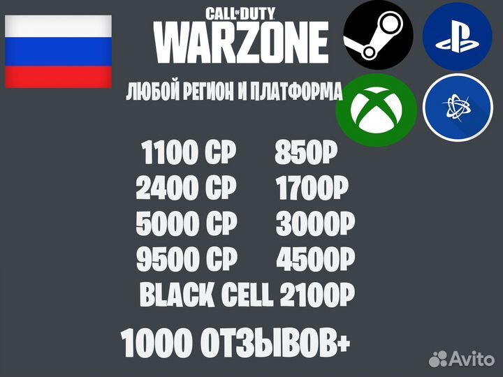 Warzone 2 Наборы Пропуск CP