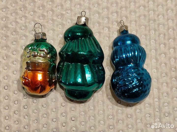 Елочные игрушки СССР